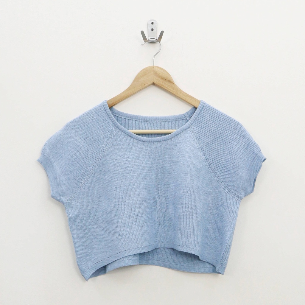 Mora crop knit top - Thejanclothes