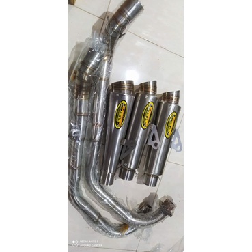 KNALPOT BSS CB MEGAPRO TIGER FULLSET