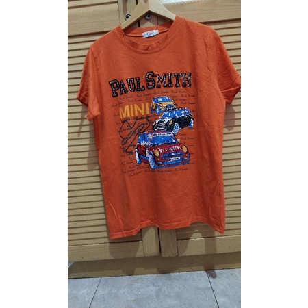 Baju Kaos Paul Smith Mini Cooper