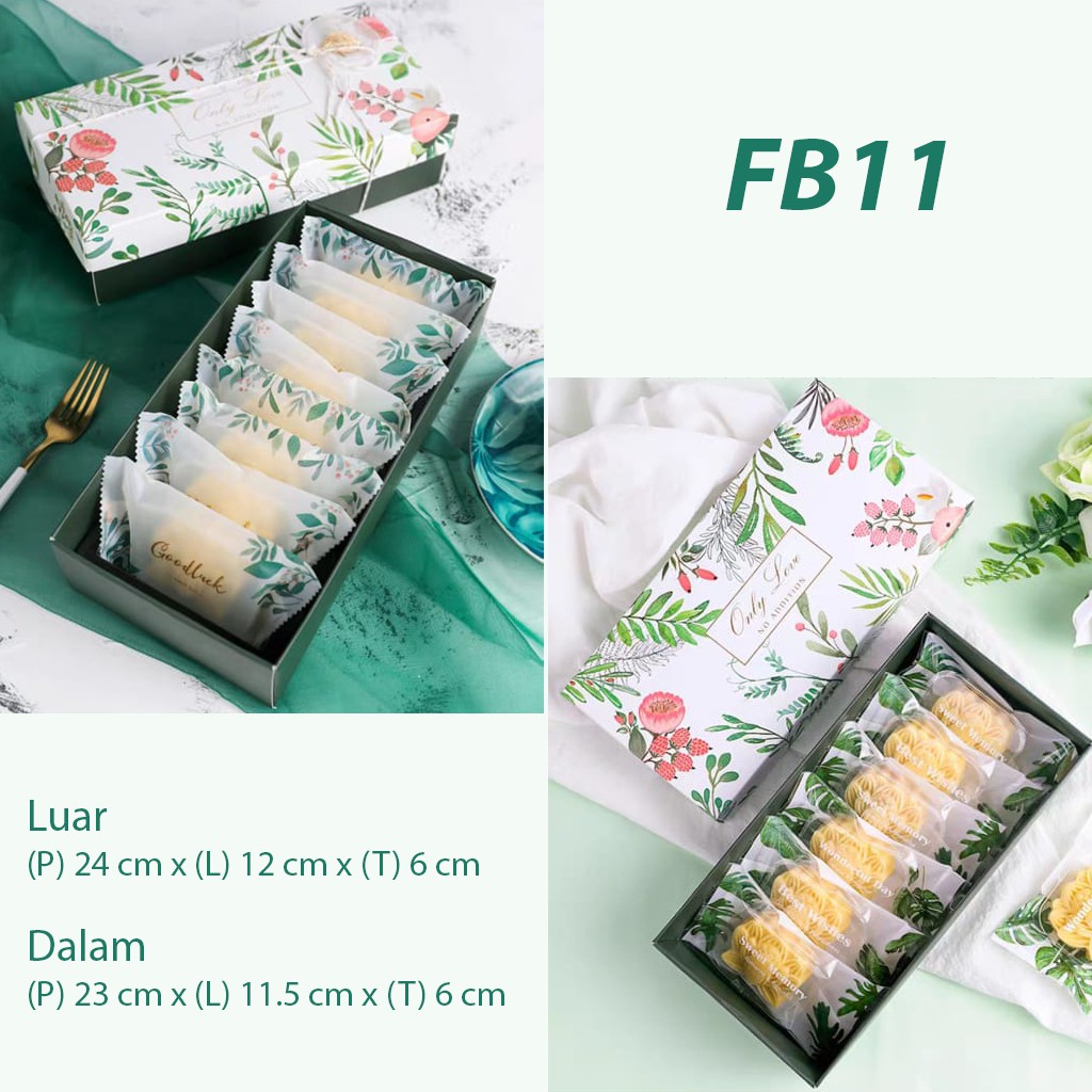 

(5pc) Packaging Box Kue/ Kotak Kue Kering/ Cookies/ Nastar FB11