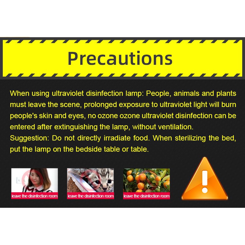 ROCKWARE Lampu Antivirus Ultraviolet UV Disinfektan Steril Portable