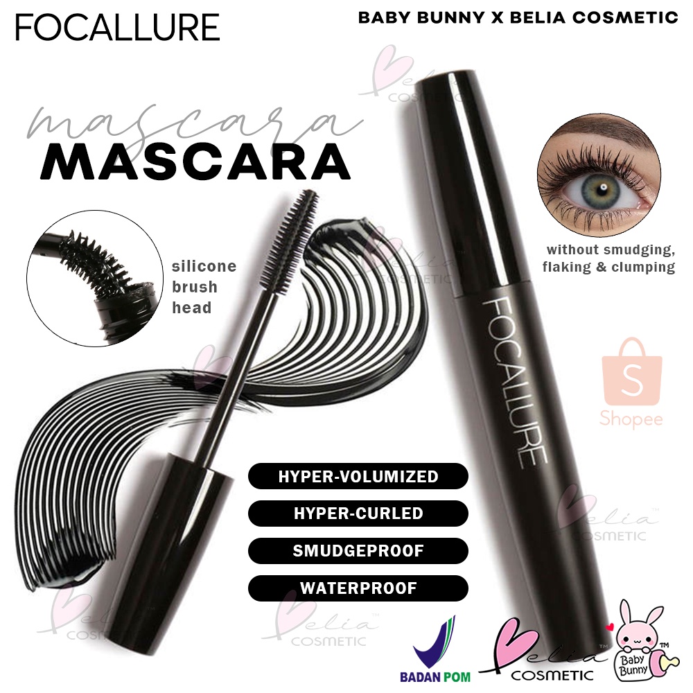 ❤ BELIA ❤ FOCALLURE Mascara Volumezing Waterproof FA11 | Lasting Waterproof Curly Mascara Makeup | BPOM