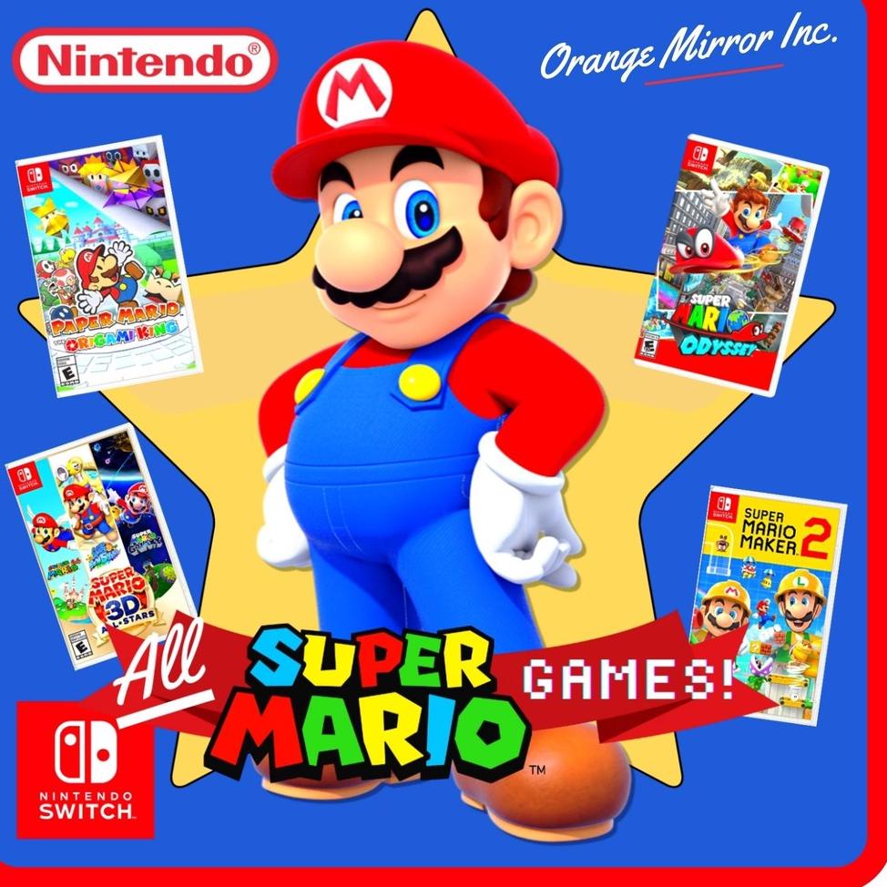 [SuK㊓] ⭐ SUPER MARIO™ & FRIENDS  ⭐ kaset cd game nintendo nitendo tendo switch super mario smash bro