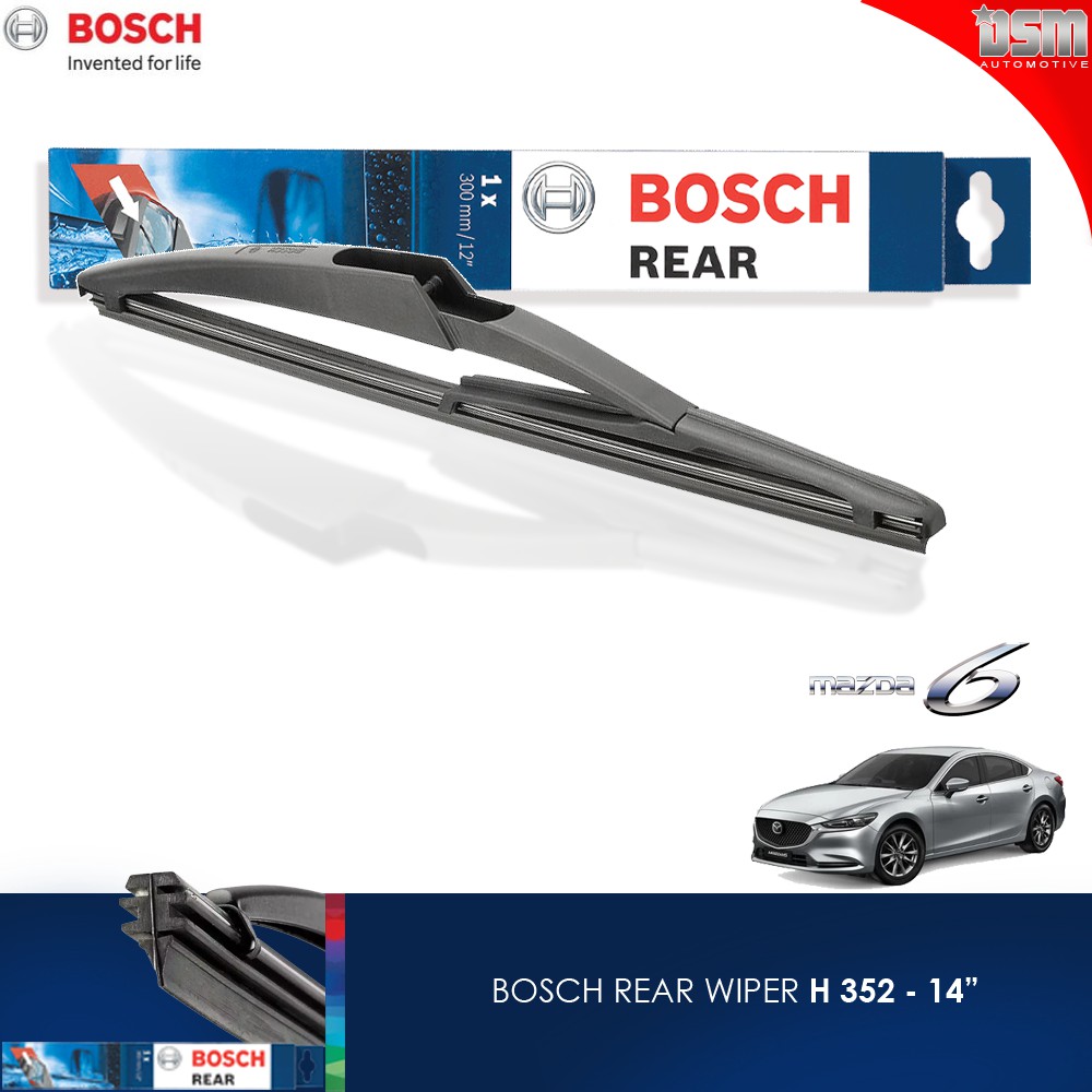 Bosch Rear Wiper / Wiper Belakang Mazda 6 - 14 Inch / Bosch Original / DSM
