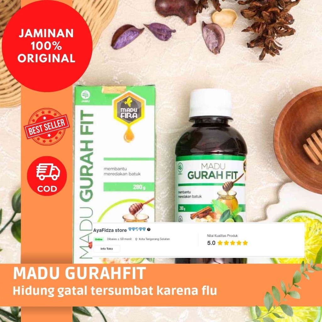 

Madu Gurah Fit Madu Herbal Mengatasi Sinustis & Gangguan Pernapasan