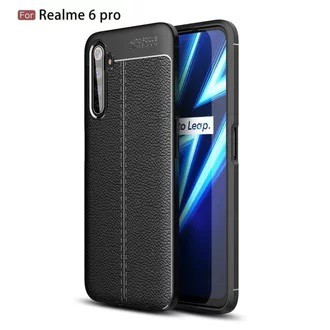 Case AutoFocus Carbon Silikon Realme 6 Pro