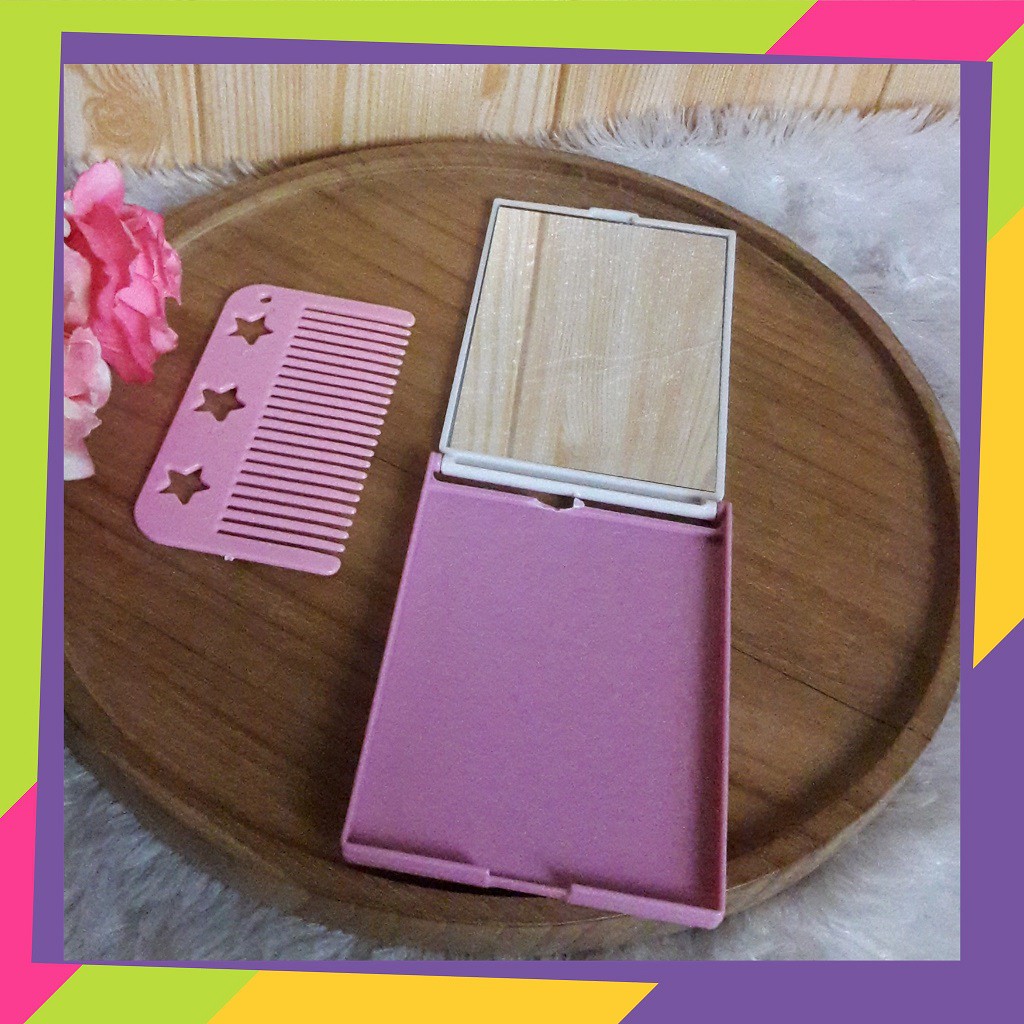 1536 / Cermin lipat persegi Frozen / Kaca rias make up / Cermin lipat anak karakter Frozen