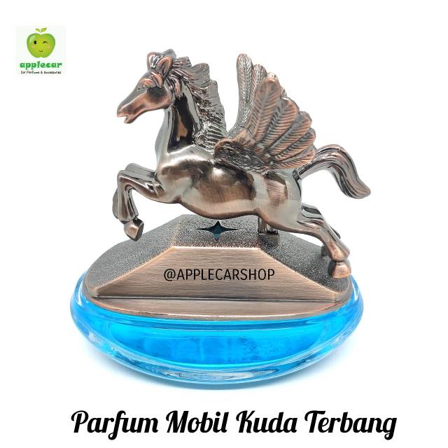 Parfum Hiasan Dashboard Mobil Kuda Terbang Biru