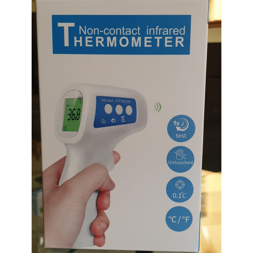 Thermometer High Precision Non-Contact Body HT8828 Handheld Infrared