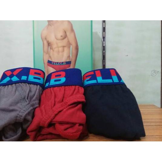 ♥ Baru Celana FELIX BUHLER 111021 Mini Briefs Isi 3 ❀