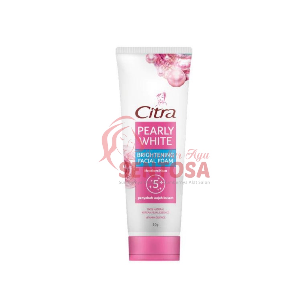 CITRA PEARLY WHITE BRIGHTENING FACIAL FOAM 50 GR