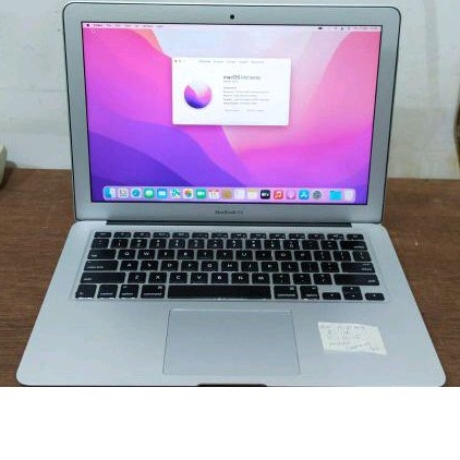 OBRAL MACBOOK  2017 OS MONTEREY RAM 8GB AiR SSD 128 LED 13 INCH MULUSS