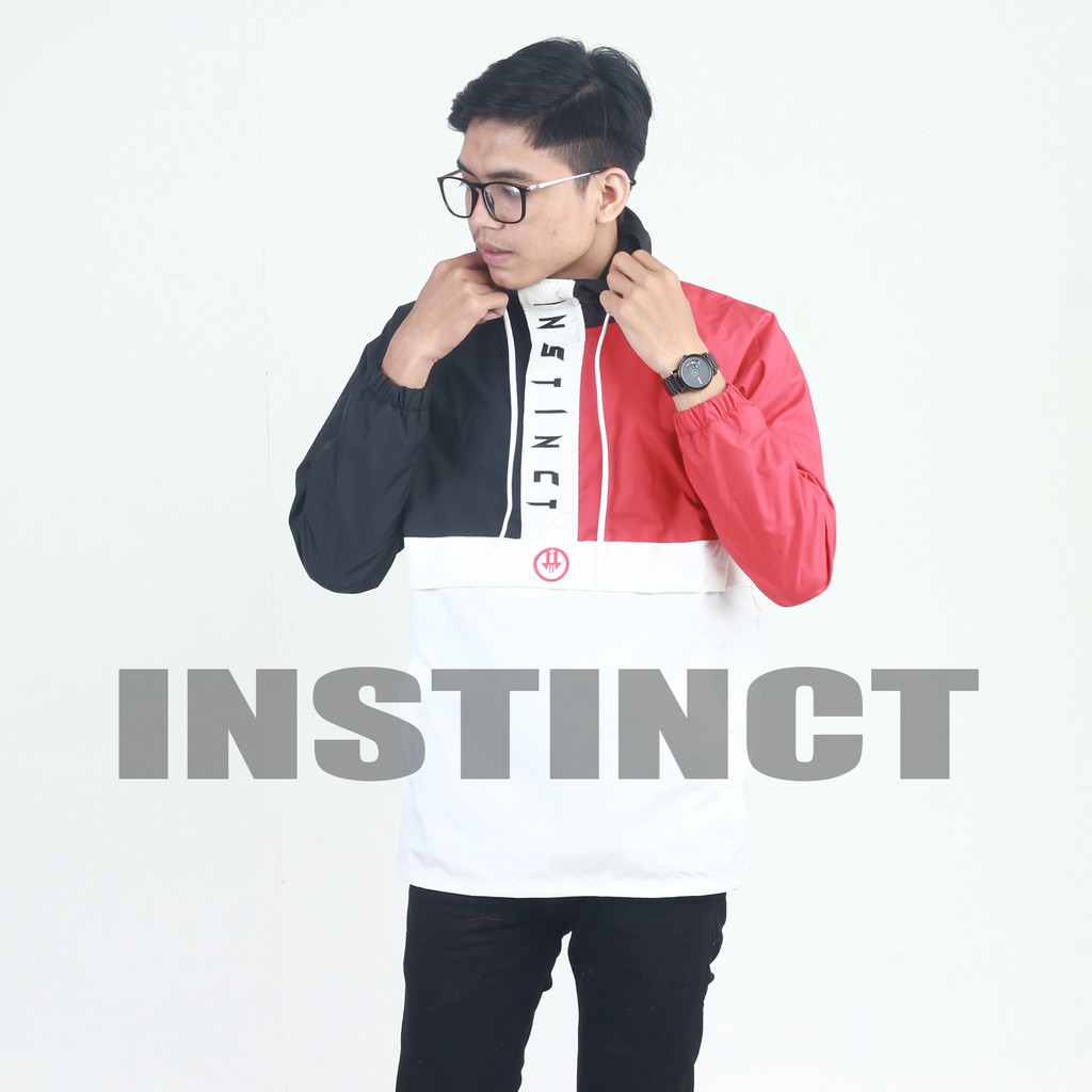 INSTINCT JAKET CAGOULE | CAGOULE KEREN | ORIGINAL LOKAL