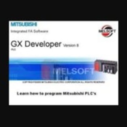 PLC software Mitsubishi GX Developer V8 Full