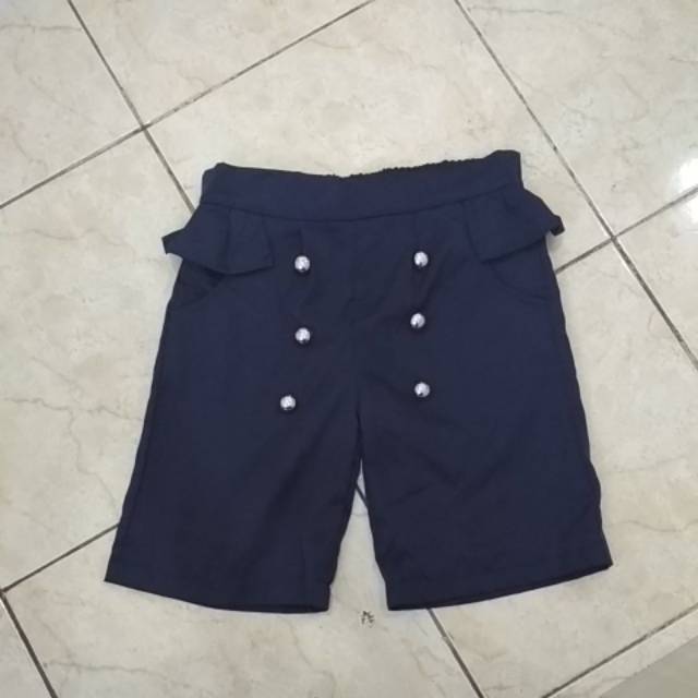 [JOYLEEN BEBE] Setelan navy Buckle Heart Stelan hitam gaya korea Baju sekolah korea Setelan formal