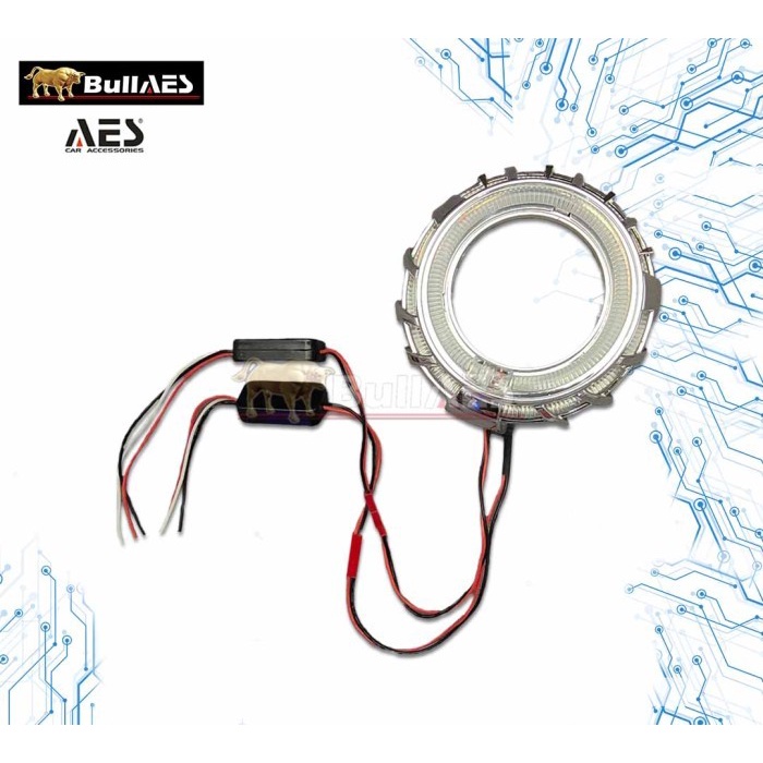 Shroud AES Double AE 2.5 Paket kristal Halo Ring Merk AES