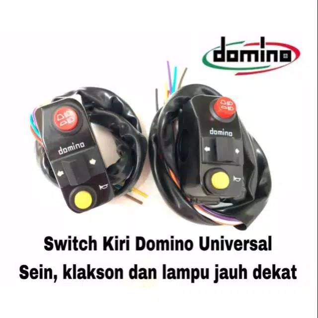 Saklar kiri domino THAILAND universal sein , klakson dan lampu jauh dekat import cbr ninja xmax vixion x-ride