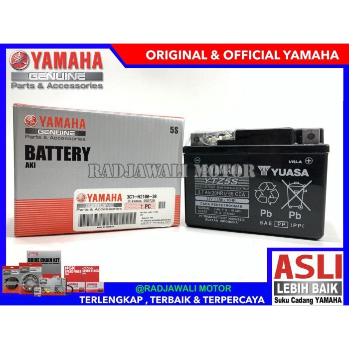 AKI MOTOR YTZ5S VIXION, BYSON, JUPITER MX, MIO J ASLI ORIGINAL YAMAHA