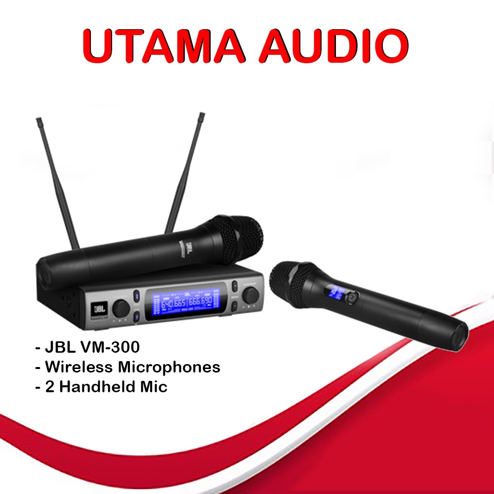 JBL VM-300 Mic Wireless VM300 VM 300