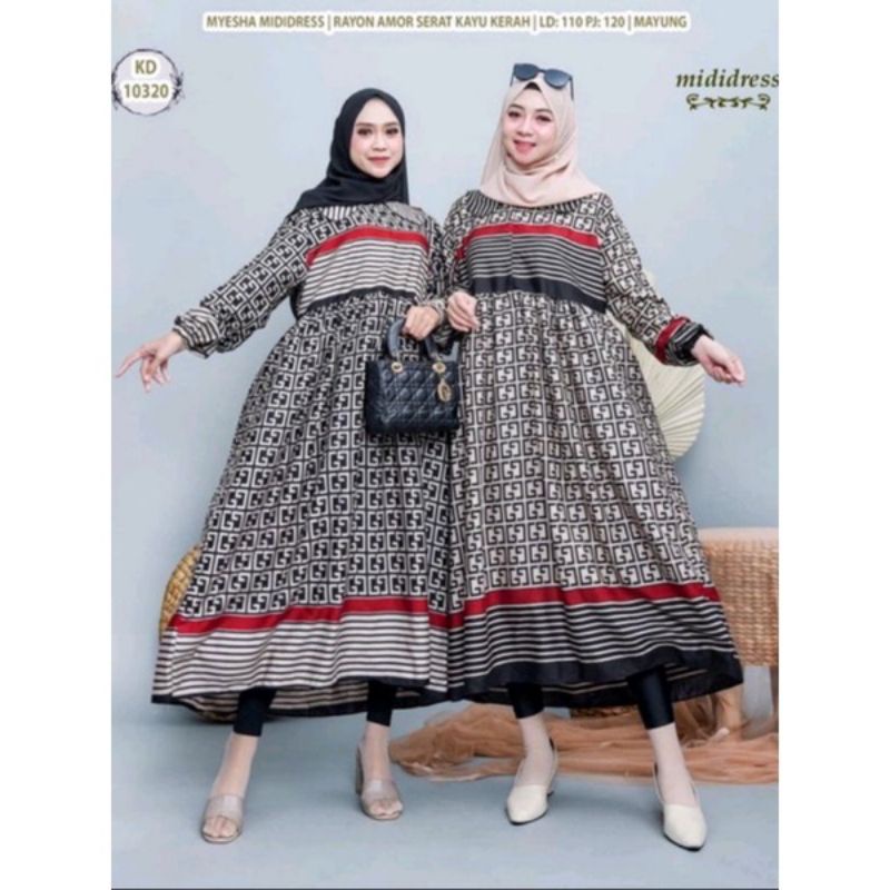 EXTU MYESHA  midi dress