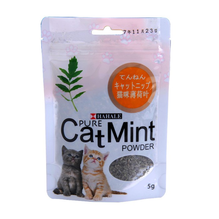 Bubuk catnip untuk kucing pure mint powder snack hewan peliharaan mainan