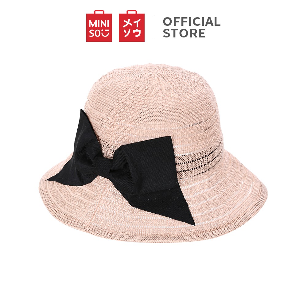  MINISO  Topi  Pantai Musim Panas Untuk Wanita Topi  Jerami 