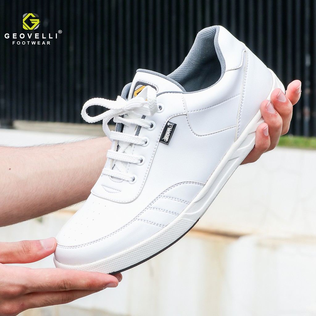 GEOVELLI STORE | Sepatu Sneakers Pria Sepatu Sneaker Pria Sepatu Pria Murah Sneakers FULL WHITE Pria