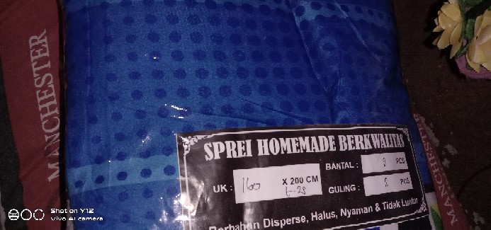 Sprei Resleting, Sprei Karet Motif Bola