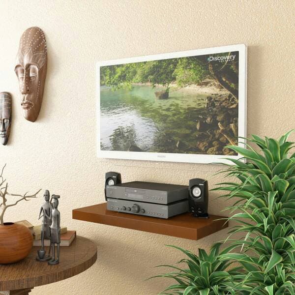 PAPAN Rak Tv Rak Dinding DVD Minimalis Unik Tempat DVD Home Teater Speaker TV