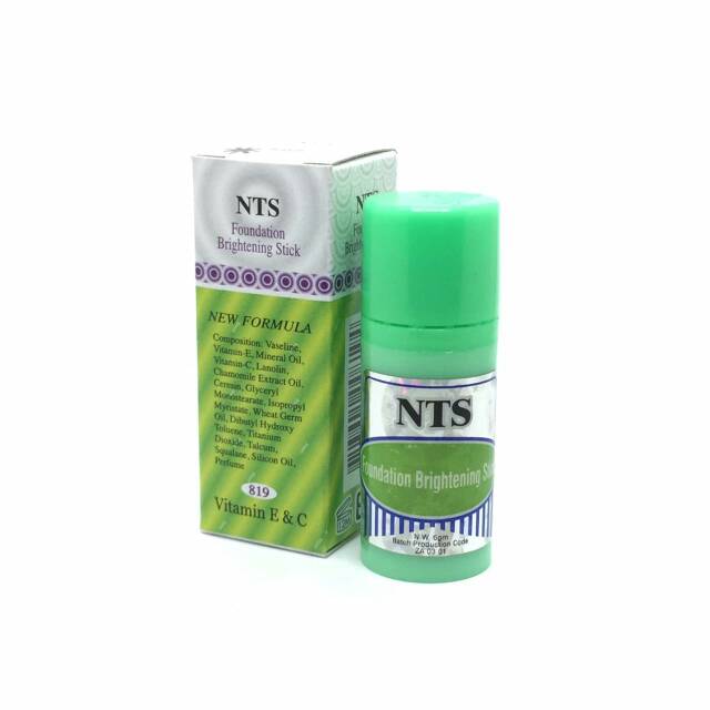 NTS-819 Krim Pemutih Penghilang Flek Hitam Whitening Day Cream with Vitamin C Vitamin E Squalane New Topsyne Stick