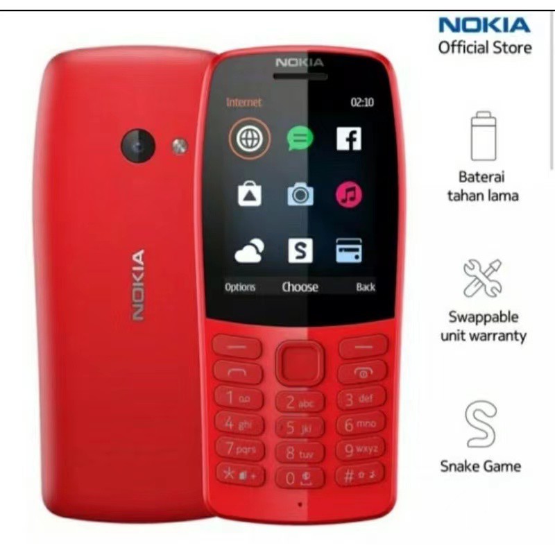 NOKIA 210 GARANSI TERMURAH