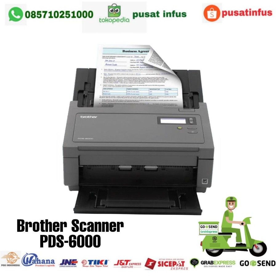 Brother Scanner PDS-6000 - Scanner Brother PDS 6000