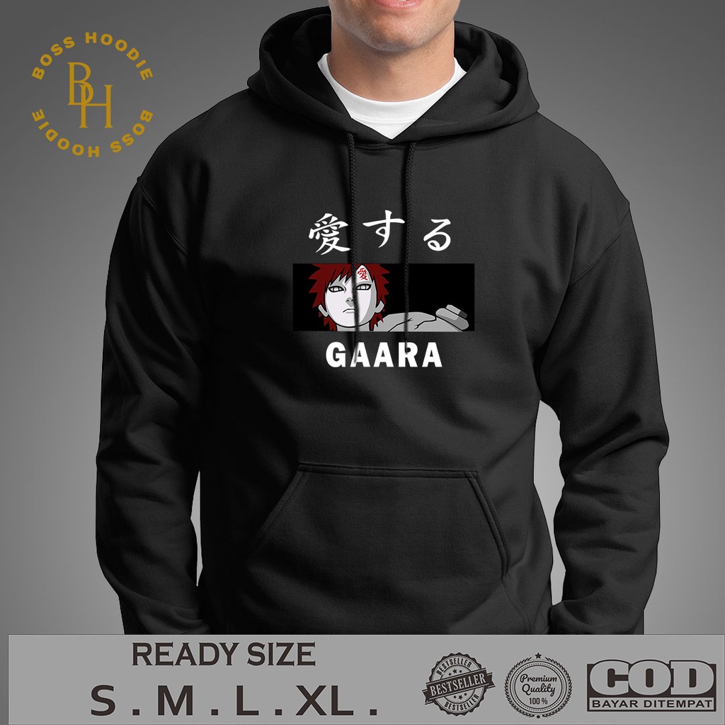 HOODIE ANIME NARUTO KARAKTER GARA | JAKET HOODIE PRIA | HOODIE PRIA KEREN | HOODIE ANIME NARUTO