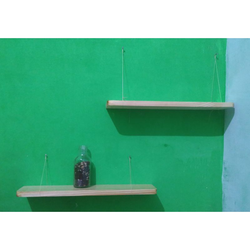 Rak Dinding Kayu Jati Belanda