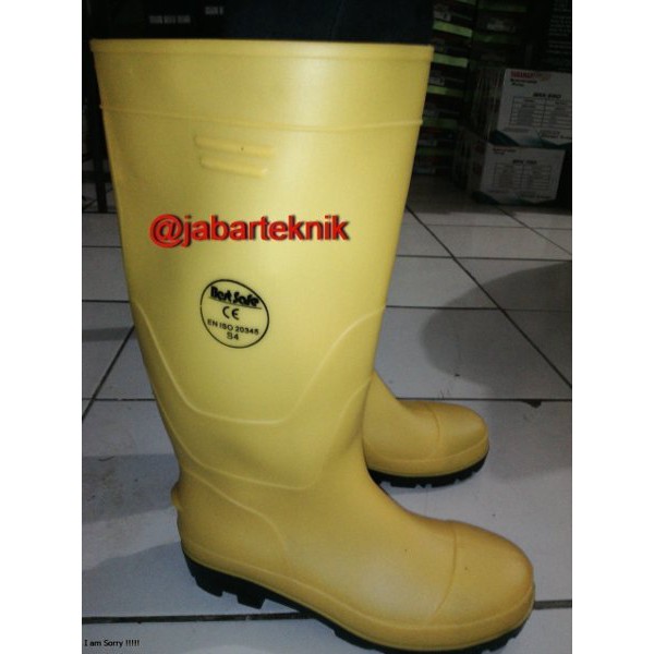 Jual BEST SAFE SAFETY BOOT BESI KUNING Shopee Indonesia