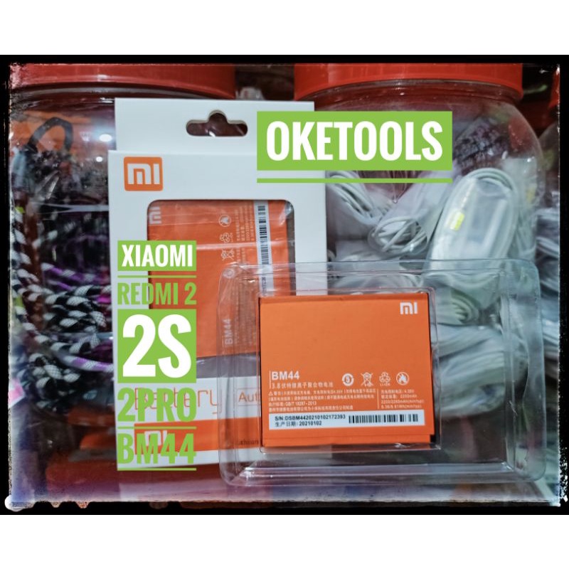 Baterai Battery Xiaomi Redmi 1S BM41 BM 41 Original