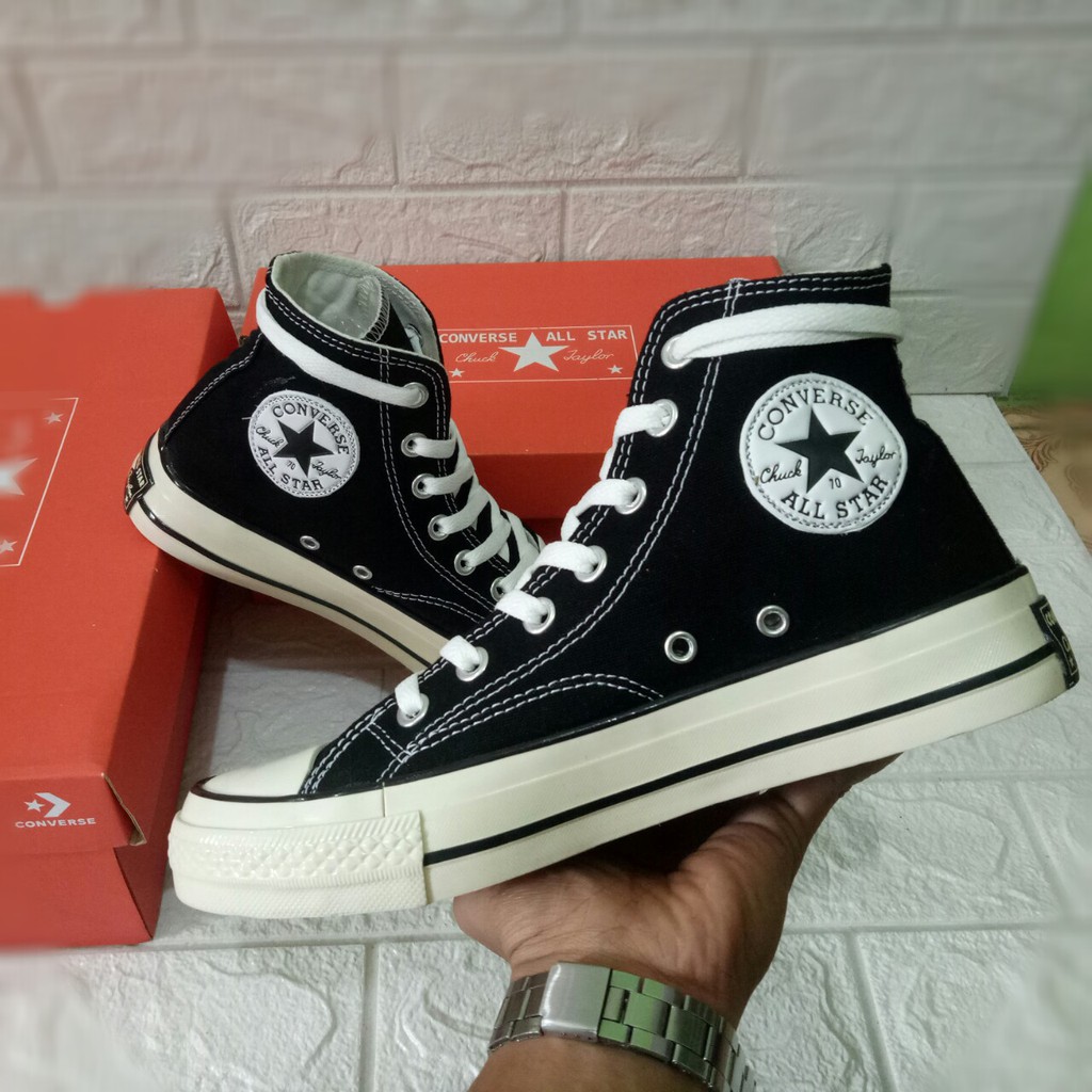 SEPATU CONVERSE 70S HIGH OX OFF WHITE BNIB PREMIUM TERBARU