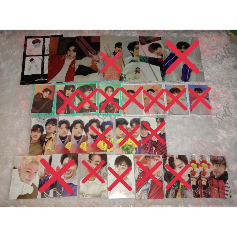 Photocard / Postcard Treasure Second step ch1 unit selca konsep blue green ver hyunsuk jihoon yoshi 