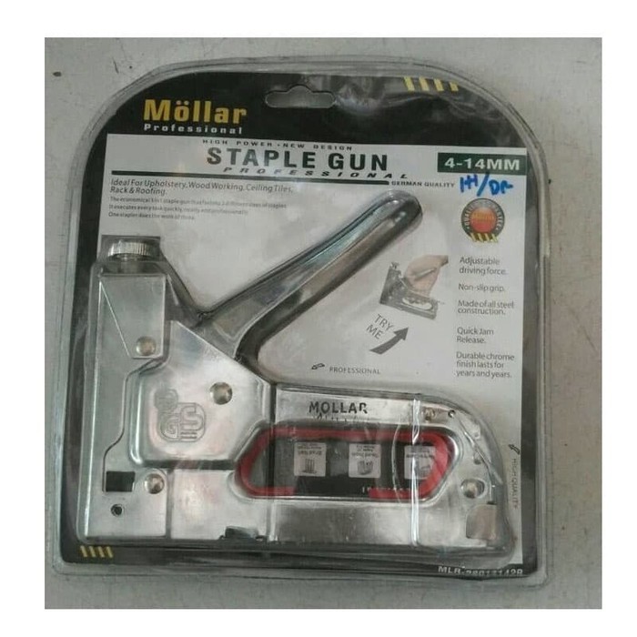 

STAPLE GUN MOLLAR 3 WAY TACKER - STAPLES JOK TEMBAK HEKTER