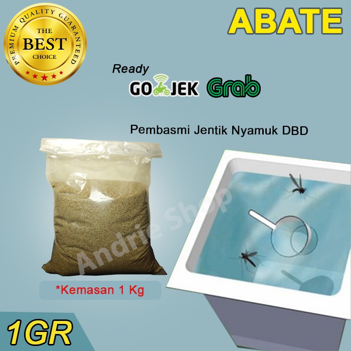 ABATE 1GR PEMBASMI JENTIK NYAMUK KEMASAN 1 KG