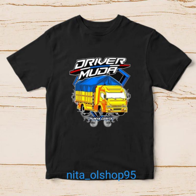 baju anak truk mobil oleng kaos anak terlaris