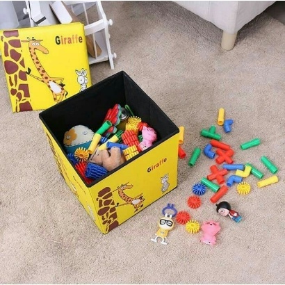 Animal Storage box / Tempat Mainan / Majalah kursi toys kids organizer