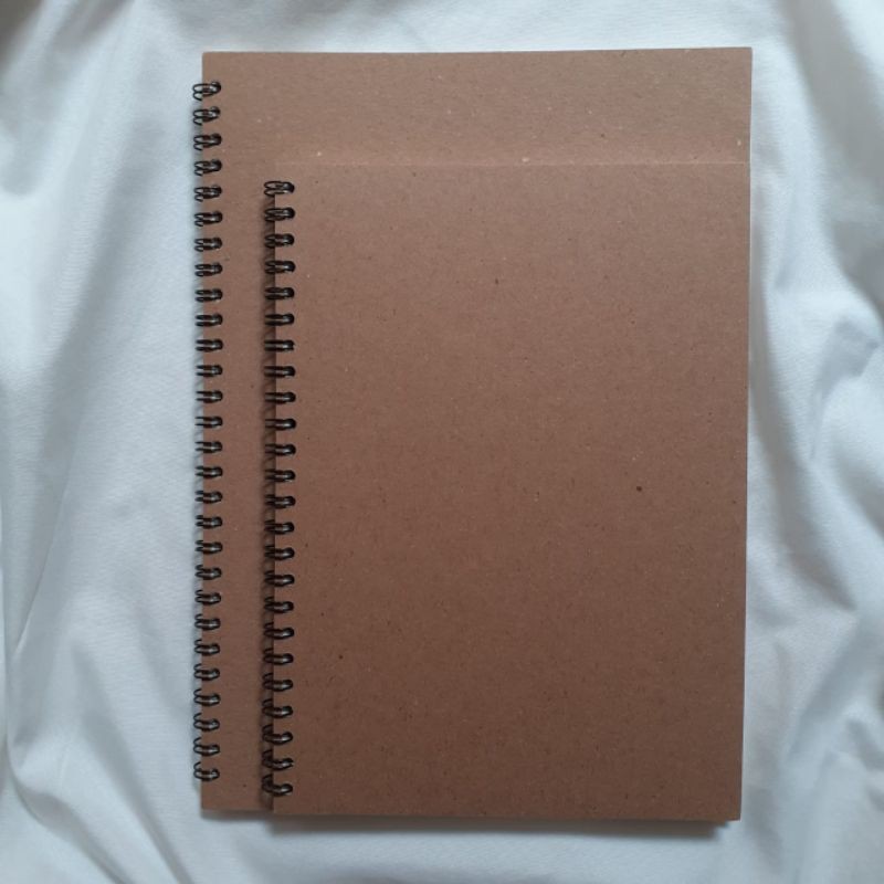 

Notebook Spiral A5/B5 Kraft Cover