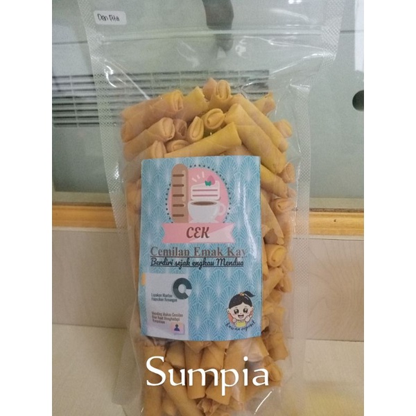 

sumpia udang pedas kemasan mini