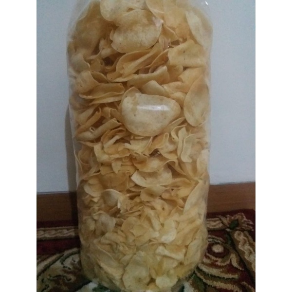 

keripik Gethuk Singkong kerupuk getuk Cemilan ringan renyah gurih halal 250 grm 1kg 500 grm