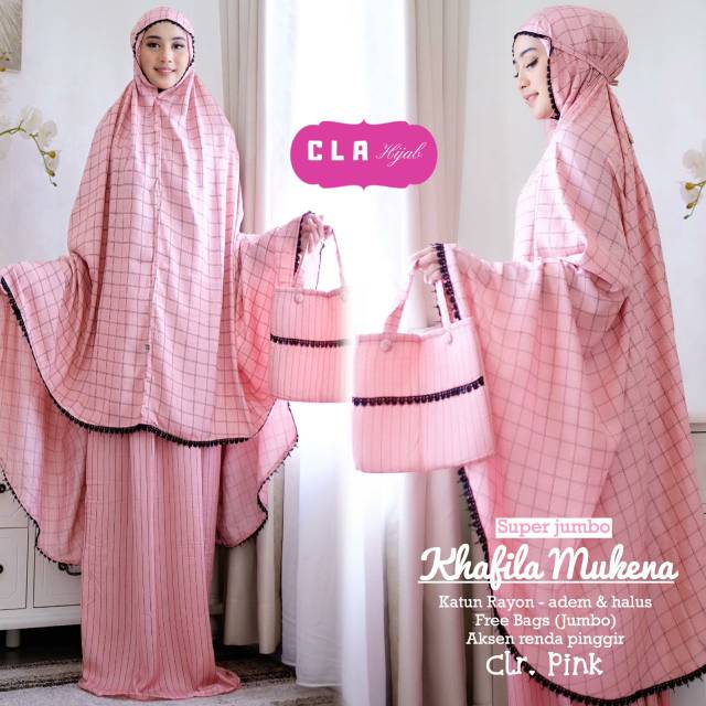 MUKENA KHALIFA ORIGINAL BY CLA HIJAB