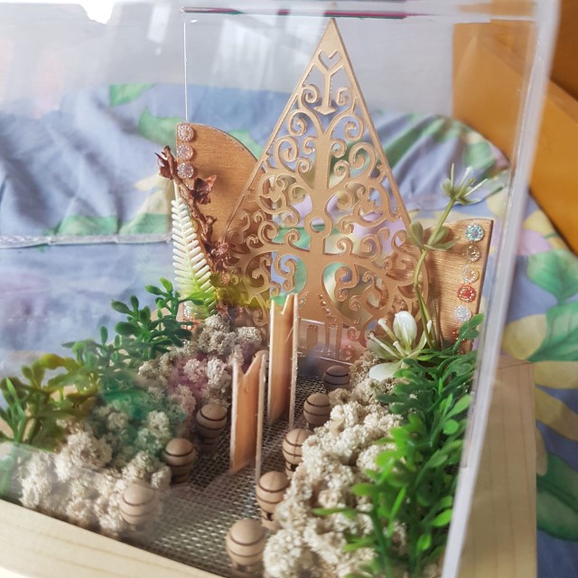 Ring Box Seserahan Rustic Variasi Wayang Tempat Cincin Lamaran