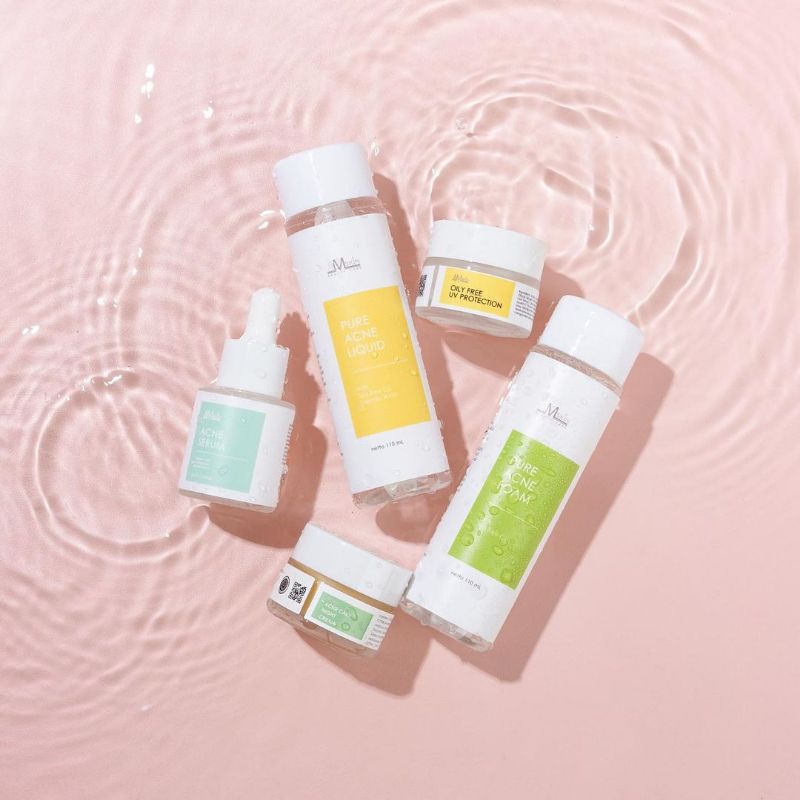 Paket Acne series by AMSKIN BEAUTY CARE free gift