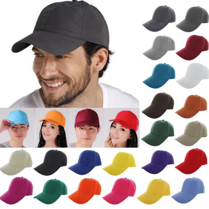 GRATIS ONGKIR TOPI BASEBAL POLOS BASEBALL POLOSAN DISTRO !!!!!