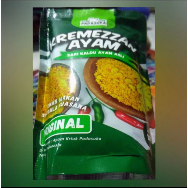 

Kremesan ayam 100gr taburan